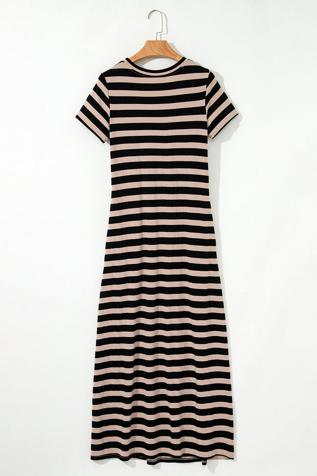 T-shirt Maxi Dress with Pockets
