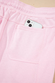 Light Pink Drawstring Joggers