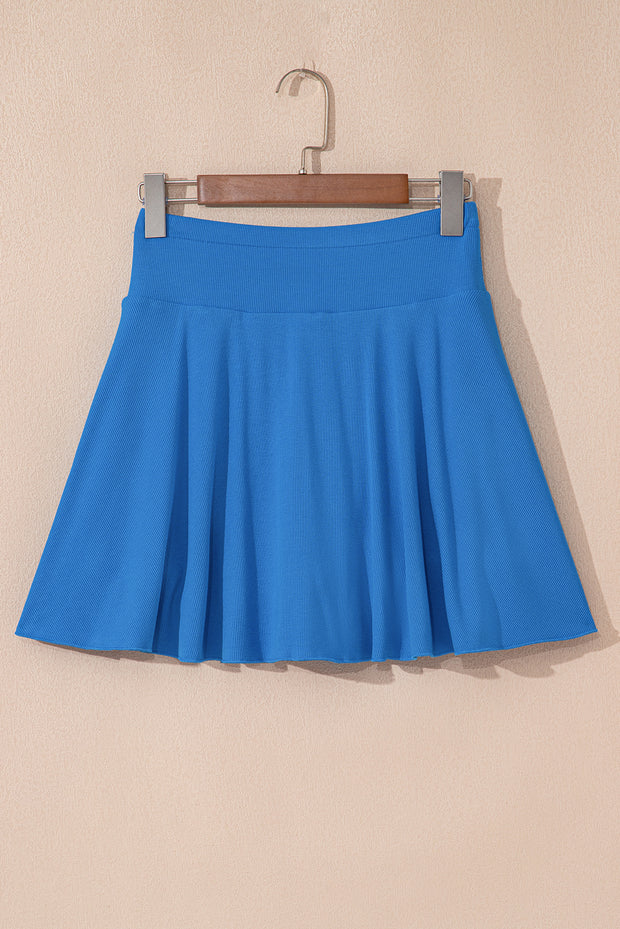 High Waist Skort with Pockets