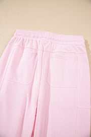 Light Pink Drawstring Joggers
