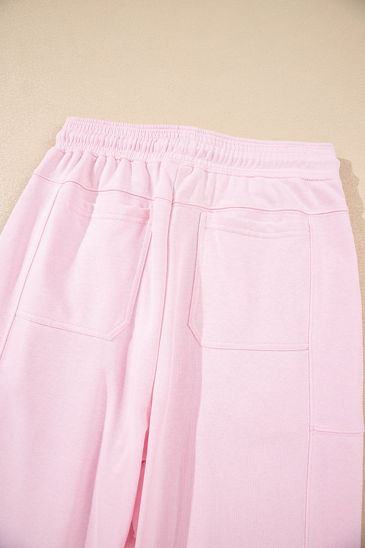 Light Pink Drawstring Joggers