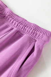 Lilac Drawstring Joggers