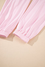 Light Pink Drawstring Joggers