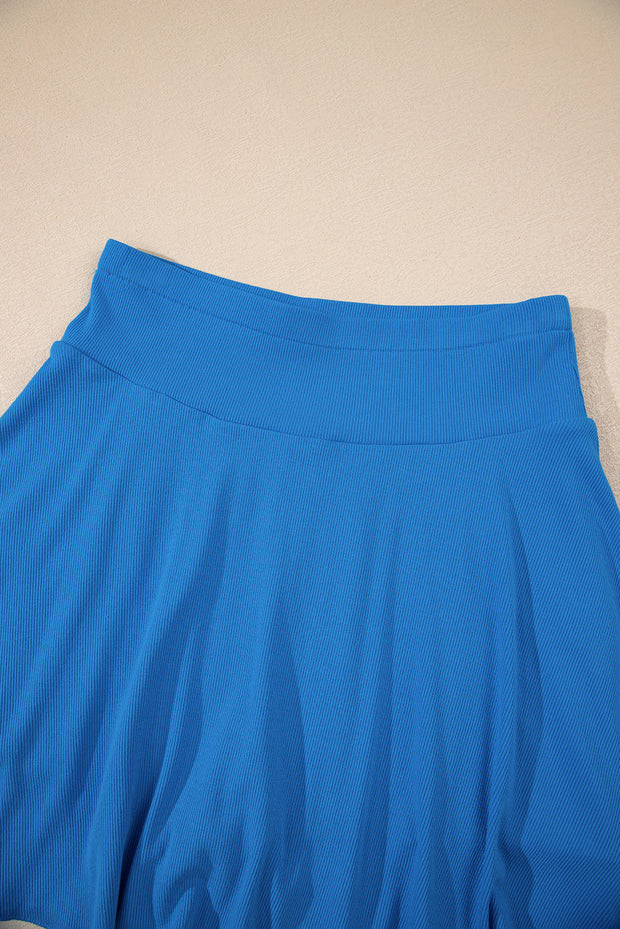High Waist Skort with Pockets