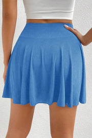High Waist Skort with Pockets