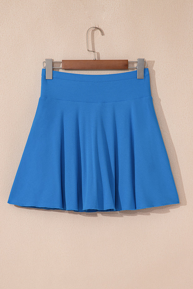 High Waist Skort with Pockets