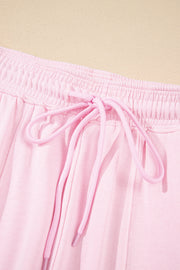 Light Pink Drawstring Joggers