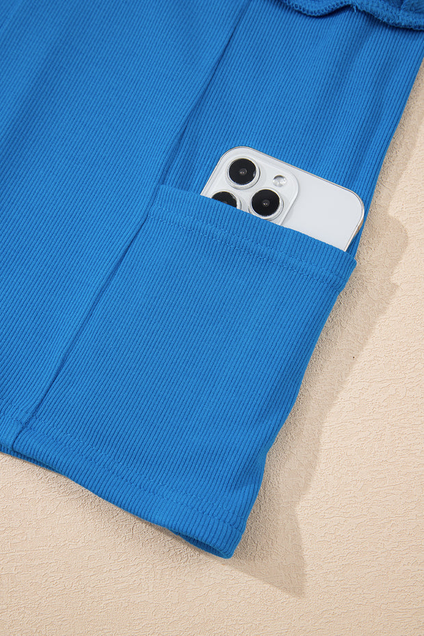 High Waist Skort with Pockets