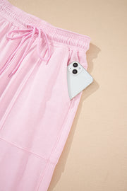 Light Pink Drawstring Joggers