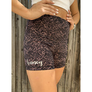 FEARLESS PLUSH 4" SHORTS - CARBON PINK