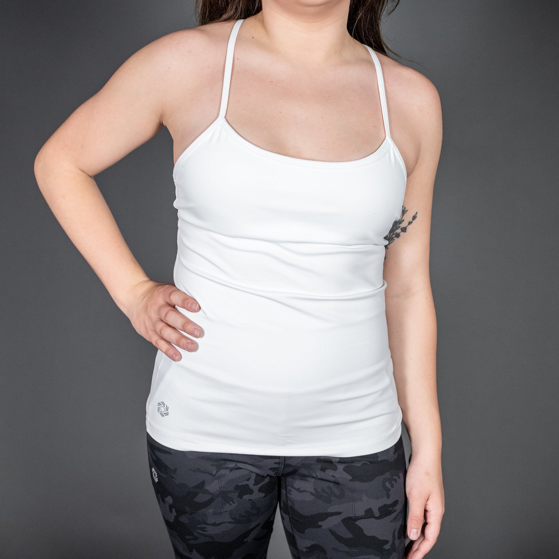 Honey Tank Top (plus Size) - White